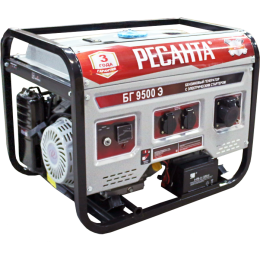 Генератор Ресанта БГ 9500 Э 7.5кВт