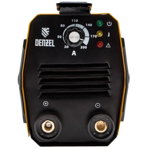 Сварочный аппарат DENZEL ds-200 compact 94373  инвертор. дуговой сварки 200А пв 70%