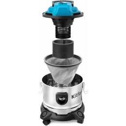 Пылесос KITFORT KT-547 1000Вт голубой/серебристый