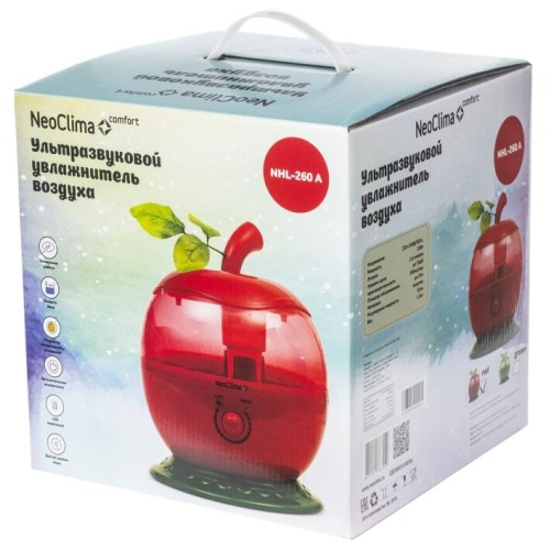 Увлажнитель воздуха NEOCLIMA NHL-260 A (красный)