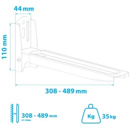 Кронштейн для СВЧ KROMAX MICRO-6b black