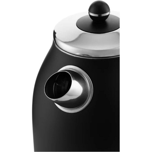 Электрочайник KITFORT КТ-6102-1 черный с серебром