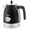 Электрочайник KITFORT КТ-6102-1 черный с серебром