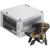 Блок питания 400W ExeGate AB400, ATX, PC, 8cm fan, 24p+4p, 3*SATA, 2*IDE, FDD + кабель 220V в комплекте