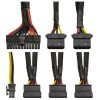 Блок питания 400W ExeGate XP400, ATX, PC, black, 12cm fan, 24p+4p, 3*SATA, 2*IDE, FDD + кабель 220V в комплекте