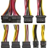 Блок питания 450W ExeGate AB450, ATX, PC, 8cm fan, 24p+4p, 3*SATA, 2*IDE, FDD + кабель 220V в комплекте