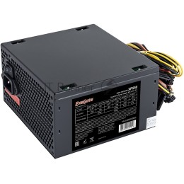 Блок питания 550W ExeGate EX282070RUS-S XP550, ATX, SC, black, 12cm fan, 24p+4p, 6/8p PCI-E, 3*SATA, 2*IDE, FDD