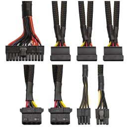 Блок питания 550W ExeGate EX282070RUS-S XP550, ATX, SC, black, 12cm fan, 24p+4p, 6/8p PCI-E, 3*SATA, 2*IDE, FDD