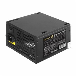 Блок питания 600W ExeGate 600PPE, ATX, PC, black, APFC, 12cm, 24p+(4+4)p, PCI-E, 5*SATA, 3*IDE, FDD + кабель 220V в комплекте