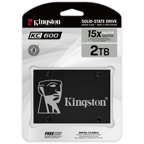 Жесткий диск SSD SATA2.5" 2TB SKC600/2048G KINGSTON