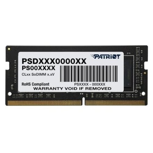 Модуль памяти SO-DIMM DDR 4 DIMM 4Gb PC21300, 2666Mhz, PATRIOT Signature (PSD44G266681S) (retail)