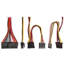 Блок питания 450W ExeGate M450, SFX, black, 8cm fan, 24p+4p, 2*SATA, 1*IDE, FDD