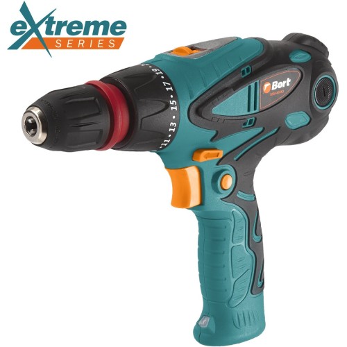Дрель-шуруповерт Bort BSM-450X2 450Вт патрон:быстрозажимной