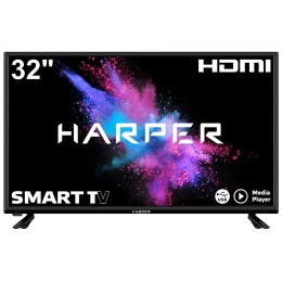 Телевизор HARPER 32" 32R670TS (32", HD, Smart TV, Wi-Fi, черный)