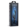 Тёмно-синий вибратор Oh My USB Rechargeable Rabbit Vibrator - 25,4 см.