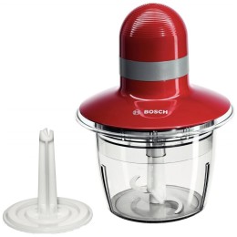 Измельчитель BOSCH MMR08R2 0.8л. 400Вт красный электрический