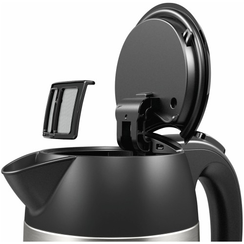 Электрочайник BOSCH TWK3P420 1.7л. 2400Вт черный (корпус: нержавеющая сталь)