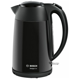 Электрочайник BOSCH TWK3P423 1.7л. 2400Вт черный (корпус: нержавеющая сталь)