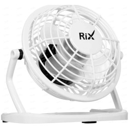 Вентилятор RIX RDF-1500USB (белый) настольный