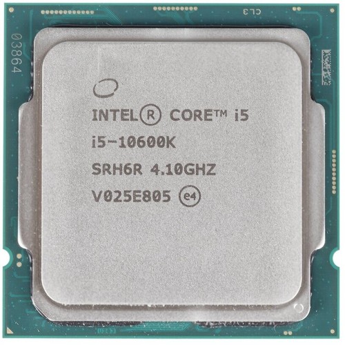 Процессор CPU Intel Socket 1200 Core i5-10600K (4.1Ghz/12Mb) tray