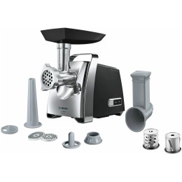 Мясорубка BOSCH MFW67440 2000Вт черный/серебристый