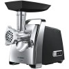 Мясорубка BOSCH MFW67440 2000Вт черный/серебристый