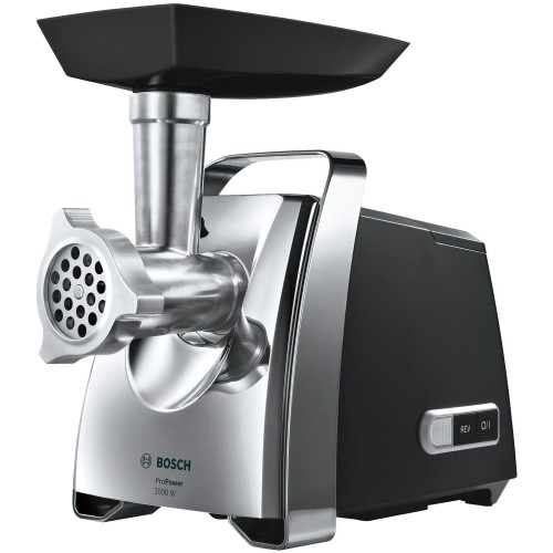 Мясорубка BOSCH MFW67440 2000Вт черный/серебристый