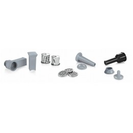 Мясорубка BOSCH MFW67440 2000Вт черный/серебристый