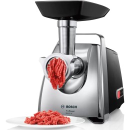 Мясорубка BOSCH MFW67440 2000Вт черный/серебристый