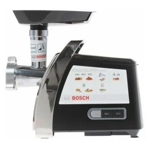 Мясорубка BOSCH MFW67440 2000Вт черный/серебристый