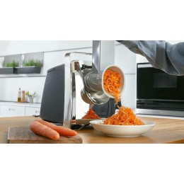 Мясорубка BOSCH MFW67440 2000Вт черный/серебристый