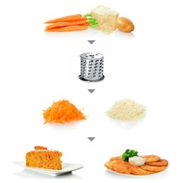 Мясорубка BOSCH MFW67440 2000Вт черный/серебристый