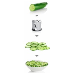 Мясорубка BOSCH MFW67440 2000Вт черный/серебристый