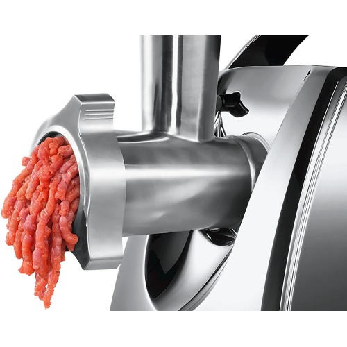 Мясорубка BOSCH MFW67440 2000Вт черный/серебристый