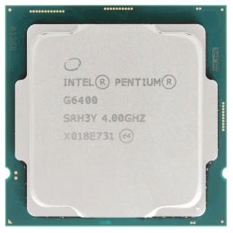 Процессор Intel Pentium Gold G6400 Soc-1200 (CM8070104291810S RH3Y) (4GHz/Intel UHD Graphics 610) OEM