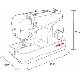 Швейная машина NECCHI 3517 белый