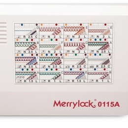 Оверлок MERRYLOCK 0115А2,3,4,5-ниточный + плоскошовная машина, дифференциал, съемный рукав,авт.натяж
