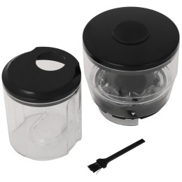 Кофемолка KITFORT KT-744 сист.помол.:жернова вместим.:160гр черный