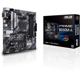Материнская плата ASUS PRIME B550M-A /AM4,B550,DUAL M.2,HDMI,AURA,MB