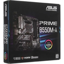 Материнская плата ASUS PRIME B550M-A /AM4,B550,DUAL M.2,HDMI,AURA,MB