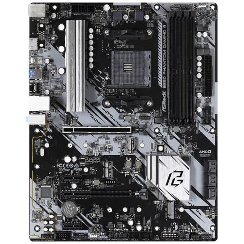 Плата материнская Asrock B550 PHANTOM GAMING 4, AM4, AMD B550, ATX, BOX