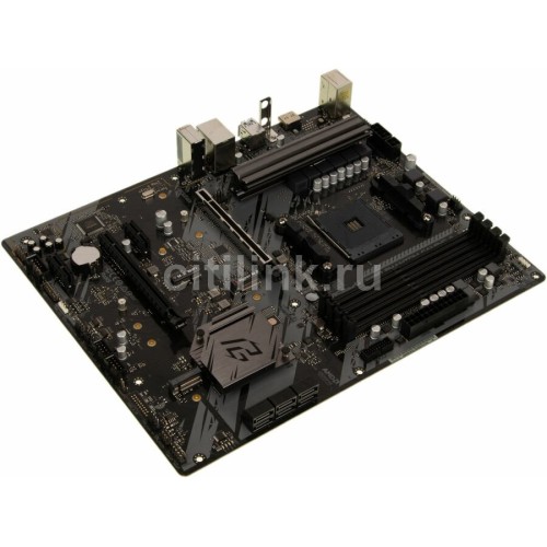Плата материнская Asrock B550 PHANTOM GAMING 4, AM4, AMD B550, ATX, BOX
