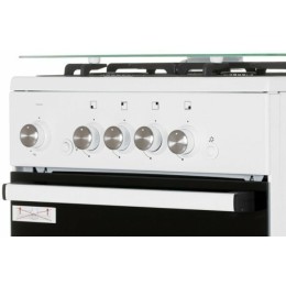 Газовая плита DE LUXE 5040.42г(кр)чр белый