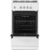 Газовая плита DE LUXE 5040.42г(кр)чр белый