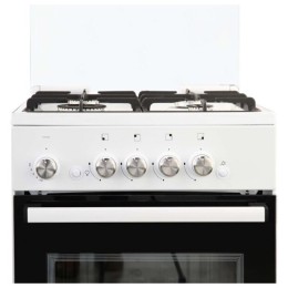 Газовая плита DE LUXE 5040.42г(кр)чр белый
