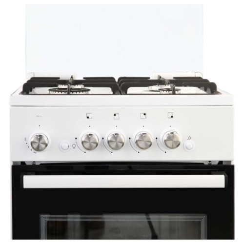 Газовая плита DE LUXE 5040.42г(кр)чр белый