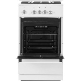 Газовая плита DE LUXE 5040.42г(кр)чр белый