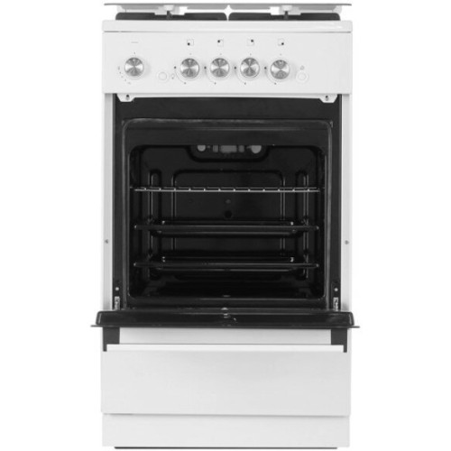 Газовая плита DE LUXE 5040.42г(кр)чр белый