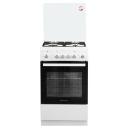 Газовая плита DE LUXE 5040.40г(кр)чр белыйТипоразмер 50*50см, эл. розжиг в ручке, терморегулятор, си