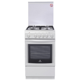 Комбинированная плита DE LUXE 5040.40гэ(кр)чр белый